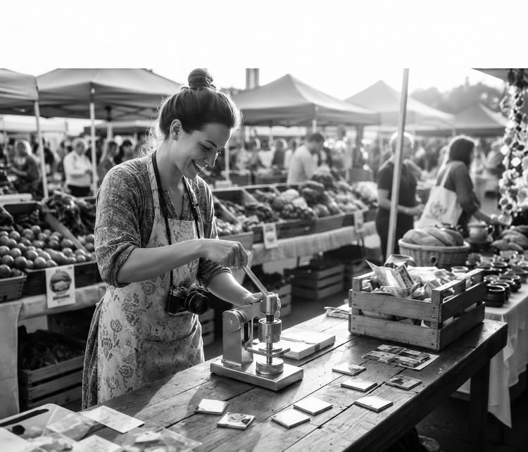 Vendor Market Mobile Magnet Studio