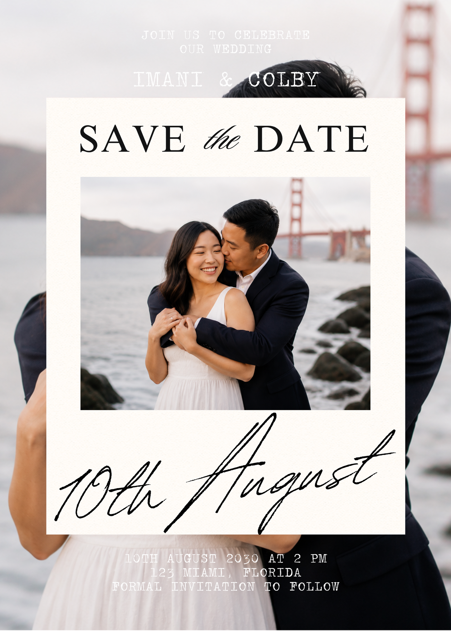 Save the Date Magnets — Polaroid