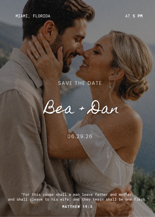 Save the Date Magnets — Devotion