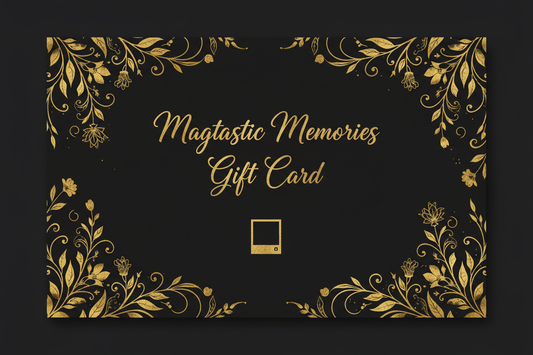 Black Gold Floral Gift Card
