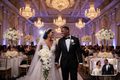 Grand Wedding with Black Couple and Photo Magnet